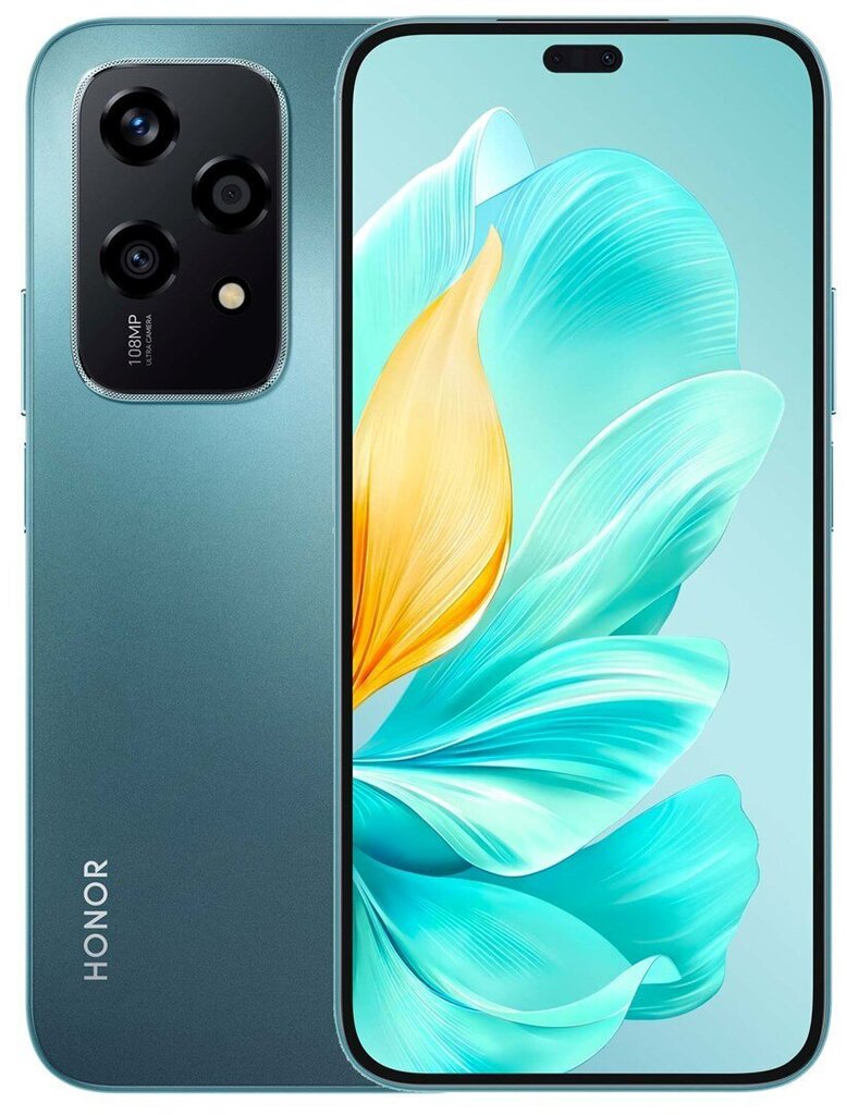 Honor 200 Lite 5G 8 GB 256GB Cyan Lake cena un informācija | Mobilie telefoni | 220.lv