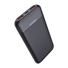 KAKUSIGA KSC-887 power bank 10000mAh | 2 x USB | 22.5W черный цена и информация | Зарядные устройства Power bank | 220.lv