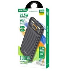 Kakusiga KSC-890, 10000mAh cena un informācija | Lādētāji-akumulatori (Power bank) | 220.lv