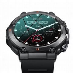 Gravity GT7-1 Pro Black цена и информация | Смарт-часы (smartwatch) | 220.lv