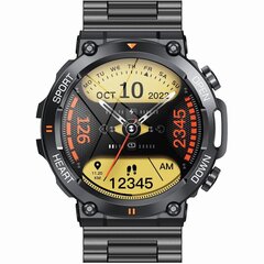 Gravity GT7-2 Pro Black цена и информация | Смарт-часы (smartwatch) | 220.lv