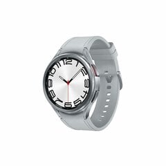 Samsung Galaxy Watch6 Classic 47mm BT Silver SM-R960NZSAEUE цена и информация | Смарт-часы (smartwatch) | 220.lv