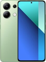 Xiaomi Redmi Note 13 4G 8/256GB Mint Green cena un informācija | Mobilie telefoni | 220.lv