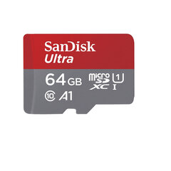 SanDisk SDSQUA4 64 GB цена и информация | Карты памяти для фотоаппаратов | 220.lv