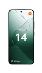 Xiaomi 14 512 GB Jade Green cena un informācija | Mobilie telefoni | 220.lv