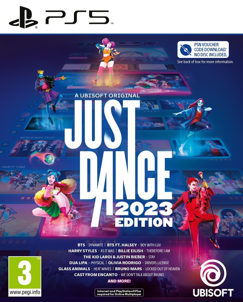 Just Dance 2023 Code in a box Playstation 5 cena un informācija | Datorspēles | 220.lv