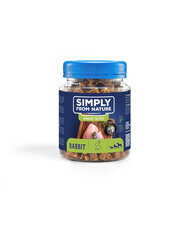 Simply From Nature Smart Bites ar stirnas gaļu, 5x130 g cena un informācija | Gardumi suņiem | 220.lv