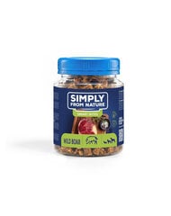 Simply From Nature Smart Bites с кабаном, 5х130 гр цена и информация | Лакомства для собак | 220.lv