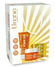 Kosmētikas komplekts Lirene Vitamin Shot: sejas krēms, 50 ml + roku krēms, 75 ml cena un informācija | Sejas krēmi | 220.lv