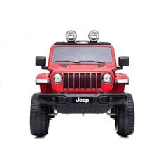 Auto na Akumulator Jeep Rubicon 4x4 Czerwony цена и информация | Электромобили для детей | 220.lv