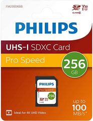 Philips SDXC cena un informācija | Atmiņas kartes fotokamerām | 220.lv