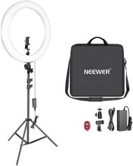 Fotografēšanas gaismas iekārtas Neewer, LED Ring Light Kit 10099487 cena un informācija | Apgaismojums fotografēšanai | 220.lv