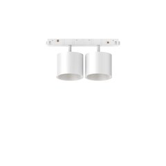 Magnētiskā lampa Ego Track Double Big 20W 3000K On-Off Wh cena un informācija | Griestu lampas | 220.lv