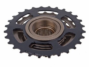 Brīvrumba Verso 6-speed Freewheel 14-28T index Black - Brown cena un informācija | Citas velosipēdu rezerves daļas | 220.lv