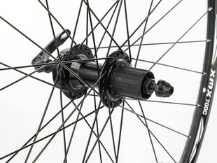 Rear wheel 29 "-28" Disc XMX A282QR hub cassette 8-9-10 speed, disc brake, sealed bearings, black rim цена и информация | Покрышки, шины для велосипеда | 220.lv