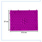 Sensorās masāžas korekcijas paklājiņš purpursarkanā krāsā StoreGD цена и информация | Attīstošie paklājiņi | 220.lv