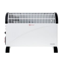 Mesko MS 7741w elektriskā konvektora sildītājs, taimeris, turbo ventilators, termostats &lt;45dB 2000W Easy heater cena un informācija | Ventilatori | 220.lv