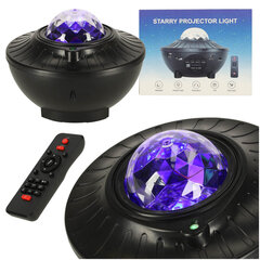 Star Projector LED Night Ball Bluetooth tālvadības pults StoreGD cena un informācija | Lustras | 220.lv