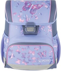 Herlitz Skolas soma LOOP PLUS Butterfly Paradise 50046195 HERLITZ cena un informācija | Skolas somas | 220.lv