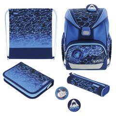 Herlitz skolas soma Ultralight Plus - Blue Shark cena un informācija | Skolas somas | 220.lv