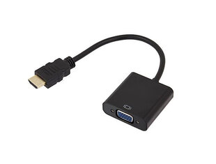 Pārveidotāja adapteris ar HDMI uz VGA kabeli D-sub StoreGD cena un informācija | Adapteri un USB centrmezgli | 220.lv