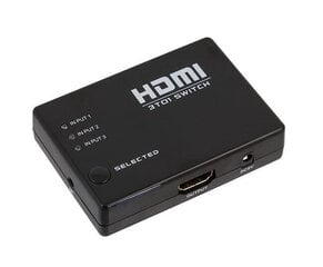 Разветвитель HDMI 3D 1080P 3x1 StoreGD цена и информация | Ноутбуки | 220.lv