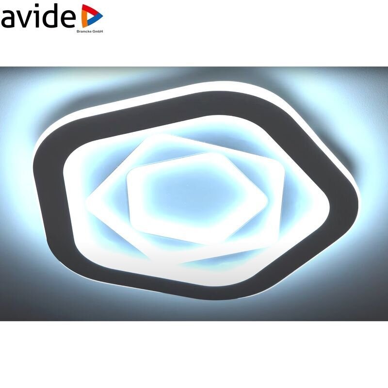 Avide LED griestu lampa Adair 102W ar tālvadības pulti cena un informācija | Griestu lampas | 220.lv