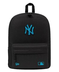 NEW ERA skolas mugursoma NYY MLB Applique Black Stadium mugursoma 17l cena un informācija | Skolas somas | 220.lv