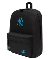 NEW ERA skolas mugursoma NYY MLB Applique Black Stadium mugursoma 17l cena un informācija | Skolas somas | 220.lv