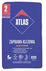 Atlas elastīgā flīžu līme C1TE 5kg cena un informācija | Līmes | 220.lv