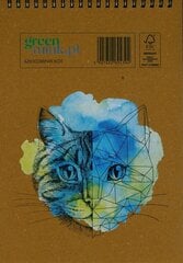 Художественный Блокнот "Кот" цена и информация | Тетради и бумажные товары | 220.lv