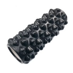 Masāžas Joga Roll THOMAS Putu Roll 33x14 cm. Melns cena un informācija | Masāžas piederumi | 220.lv