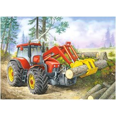 Puzzle traktors 60 daļas, Castorland cena un informācija | Puzles, 3D puzles | 220.lv