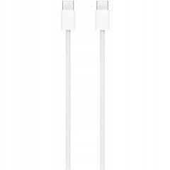 CO2 LĀDĒTĀJS USB-C ĀTRĀS UZLĀDES KABELIS USB C TIPA IPHONE 15 1M BALTS cena un informācija | Lādētāji un adapteri | 220.lv