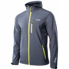 Softshell jaka vīriešiem Hi-Tec Caen, M, pelēka цена и информация | Мужские куртки | 220.lv