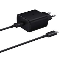 Samsung 45w Adapter with Cable Kit cena un informācija | Lādētāji un adapteri | 220.lv