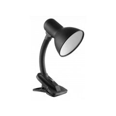 Piespraužama lampa DL-3/B Latsa melna, 40W, E27 cena un informācija | Galda lampas | 220.lv