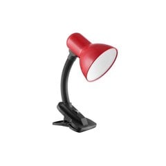 Piespraužama lampa DL-3/B Latsa, sarkana, 40W, E27 cena un informācija | Galda lampas | 220.lv