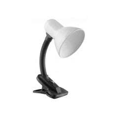 Piespraužamā lamp DL-3/B Latsa balta, 40W, E27 цена и информация | Настольные лампы | 220.lv