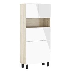 AKL Furniture izvelkamais grāmatu plaukts ar rakstāmgaldu Homi, brūns цена и информация | Компьютерные, письменные столы | 220.lv