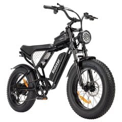 Elektriskais velosipēds Ridstar Q20 mini 20'', melns cena un informācija | Elektrovelosipēdi | 220.lv