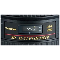 Tokina AF 12-24MM F4 AT-X PRO DX II cena un informācija | Objektīvi | 220.lv