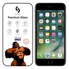 Сonnect Corning Gorilla Ultra Izturīgs 3D aizsargstils priekš Apple iPhone 7 / 8 / SE 2020 / SE 2022 cena un informācija | Ekrāna aizsargstikli | 220.lv