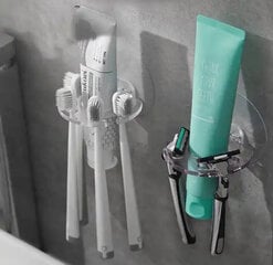 Настенный держатель для зубных щеток StoreGd цена и информация | Аксессуары для ванной комнаты | 220.lv