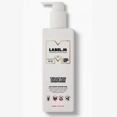 Label.M Vibrant Rose Colour Care Conditioner кондиционер для окрашенных волос 1000 мл цена и информация | Бальзамы, кондиционеры | 220.lv