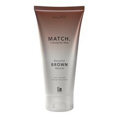 Tonējoša matu maska SensiDO Match Beautiful Brown (Natural) 200 ml cena un informācija | Matu kondicionieri, balzāmi | 220.lv