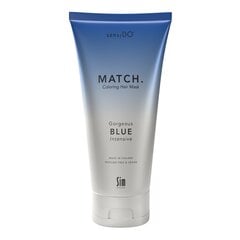 Tonējoša matu maska SensiDO Match Gorgeous Blue (Intensive) 200 ml cena un informācija | Matu kondicionieri, balzāmi | 220.lv