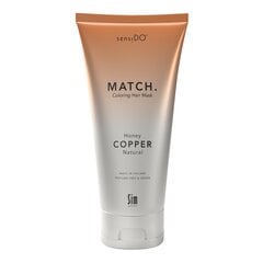 Tonējoša matu maska SensiDO Match Honey Copper (Natural) 200 ml cena un informācija | Matu kondicionieri, balzāmi | 220.lv