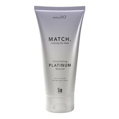 Tonējoša matu maska SensiDO Match Illuminating Platinum (Natural) 200 ml cena un informācija | Matu kondicionieri, balzāmi | 220.lv