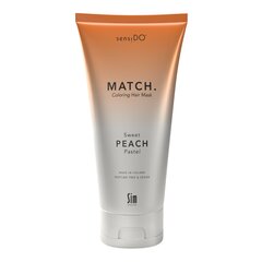 Tonējoša matu maska SensiDO Match Sweet Peach (Pastel) 200 ml cena un informācija | Matu kondicionieri, balzāmi | 220.lv